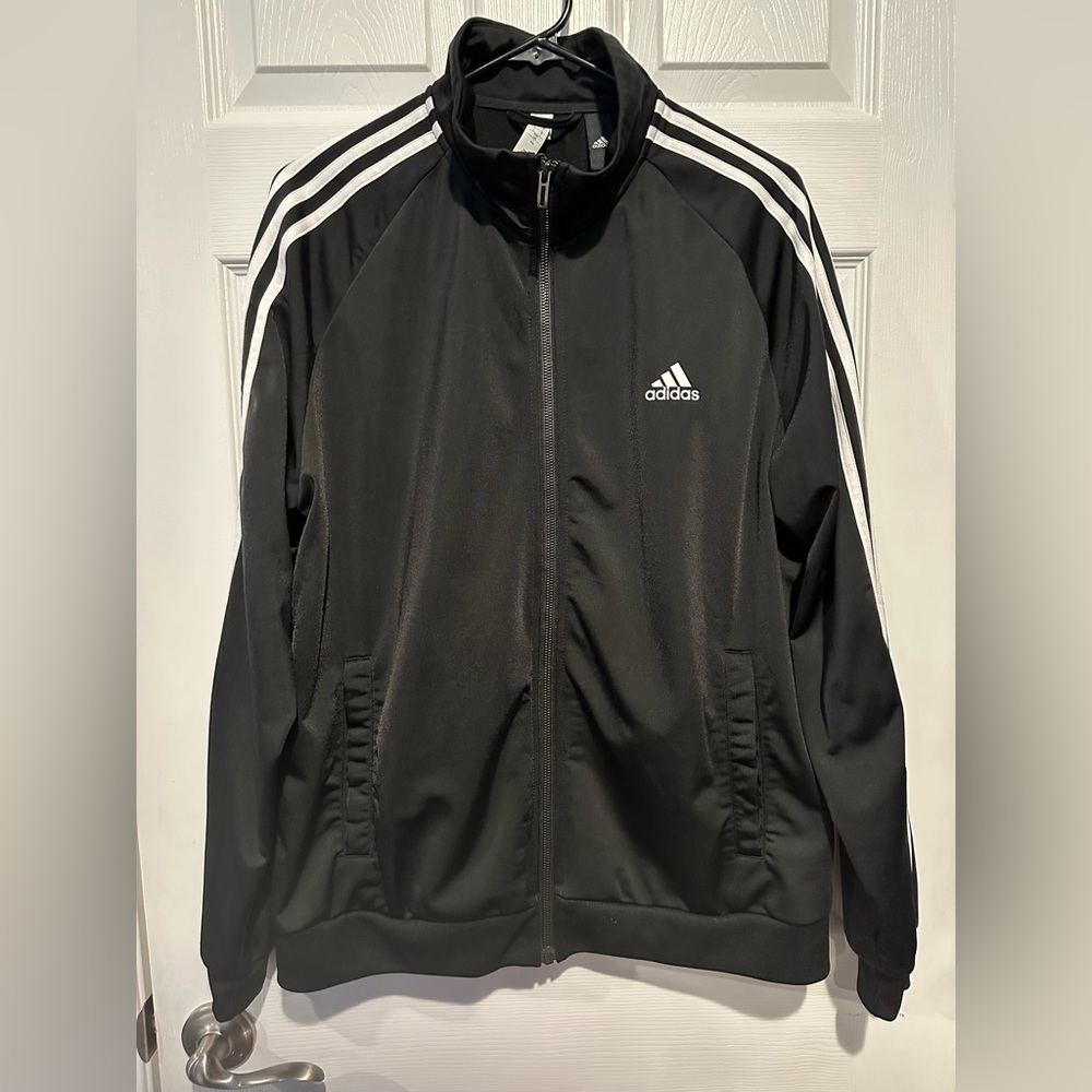 Adidas Men’s Three Stripe Track Jacket